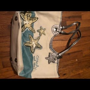 Coach beach tote